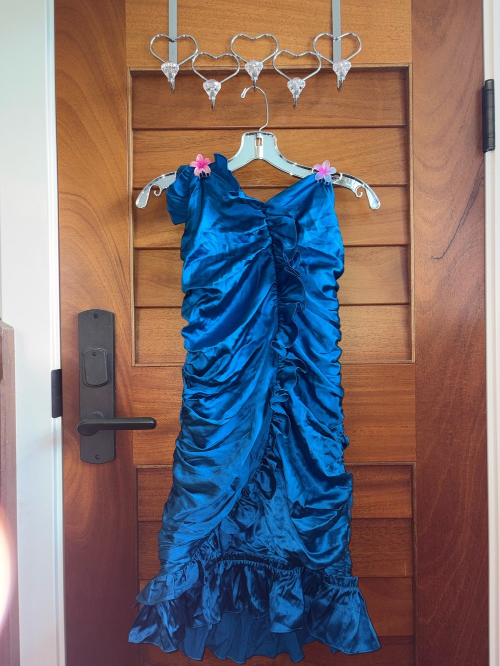 BETSEY JOHNSON VINTAGE BLUE RUFFLES MERMAID DEESS 🧜🏼‍♀️💙